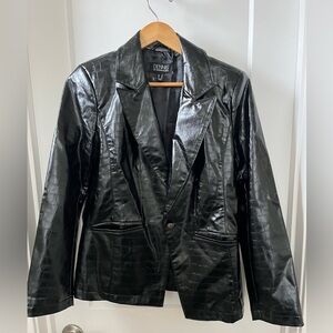 NWT Leather Faux Leather Jacket
